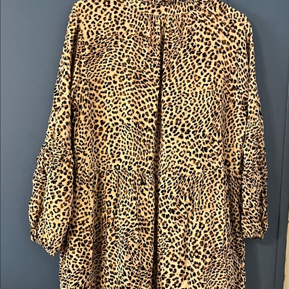 Leopard Print Women's Dress - Picture 6 of 6